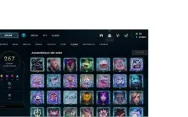 Vendo acc com 540 skins
