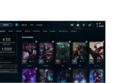 Vendo acc com 540 skins