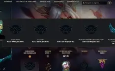 Conta Lol 10 anos nível 661