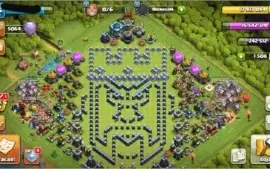 CLASH OF CLANS CV 13 PRATICAMENTE FULL