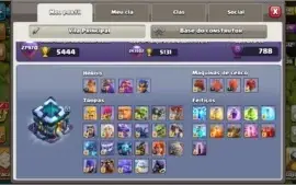 CLASH OF CLANS CV 13 PRATICAMENTE FULL