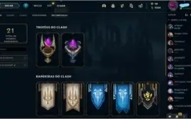 Conta lol diamante com varias skins