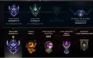 Conta lol diamante com varias skins