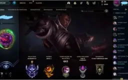 Conta lol diamante com varias skins
