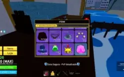 Conta de blox fruits muito boa com muita coisa conta rica