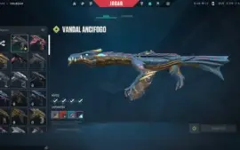 Valorant | Faca Rgx | Vandal Saqueadora + Dragão