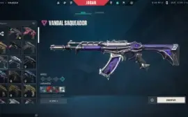 Valorant | Faca Rgx | Vandal Saqueadora + Dragão