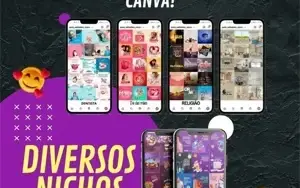 +15.000 Artes Pack Canva Social Media Feed Stories + bônus