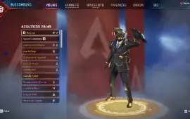 Herança da valkyer, todas as armas com skin lendarias