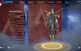 Herança da valkyer, todas as armas com skin lendarias