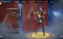 Herança da valkyer, todas as armas com skin lendarias