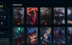 Conta LOL, - FULL ACESSO - LVL 805 - 240 Skins - TODOS Champ