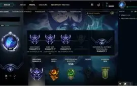 Conta de Lol - 193 Skins - Diamond 3 - Conta da Season 2
