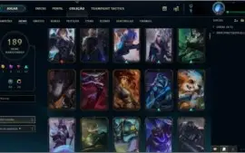 Conta de Lol - 193 Skins - Diamond 3 - Conta da Season 2