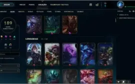 Conta de Lol - 193 Skins - Diamond 3 - Conta da Season 2