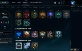 Conta de Lol - 193 Skins - Diamond 3 - Conta da Season 2