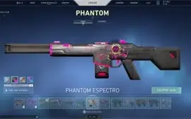Conta Valorant com variedades de skins e Radiante