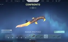 Conta Valorant com variedades de skins e Radiante