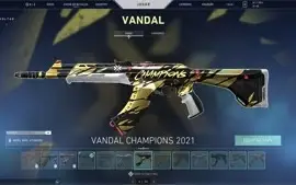 Conta Valorant com variedades de skins e Radiante