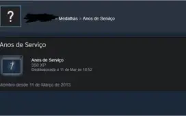 Steam LVL 81 / 182 jogos / 7 anos