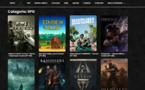 Crie Seu Site Download Jogos Online - 100% Customizado