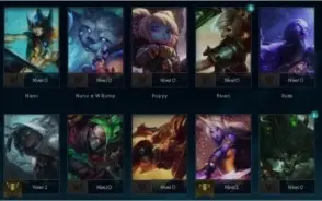 SMURF LVL 10 20 CHAMPS 1 SENTINELA