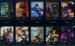 SMURF LVL 10 20 CHAMPS 1 SENTINELA