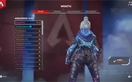 Conta com Herança (Wraith) + Skin Épica (Soando Frio)