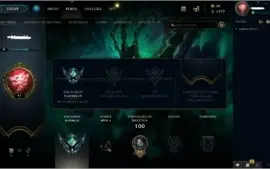 conta lol platina 3 level 41 com 28 campeão smurf