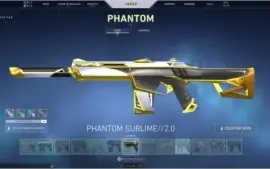 conta valorant d3 2k reais em skins