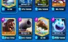 Conta clash royale, nível 13, 7.2k de gemas, 1milhão de ouro