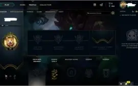 Conta Unranked LoL, 20k EA, sem elo anteriormente.