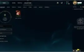 Conta Unranked LoL, 20k EA, sem elo anteriormente.