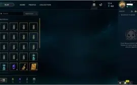 Conta Unranked LoL, 20k EA, sem elo anteriormente.