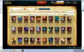 Conta LoL lv 30,104 campeões 40 skins 4 lendarias 3 runepage