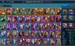 Raid: Shadow Legends - 14 Lendários + M. Sirris 1 +c.heartx2
