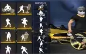 CONTA FREE FIRE 2 ANGELICAL AZUL E VERMELHA BARBA E VARIAS S