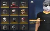 CONTA FREE FIRE 2 ANGELICAL AZUL E VERMELHA BARBA E VARIAS S