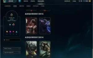 Conta No Lol Diamante 5 Com (ryze Triunfante) + Descrição