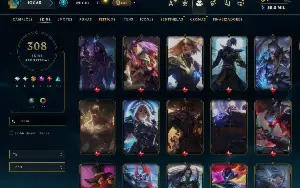 Conta LOL + Valorante (Lol 308 Skins+ faca champions)
