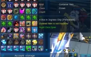 Conta DMO GK Server Leviamon com AOX
