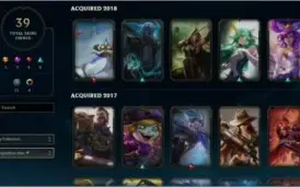 Conta Diamante IV MMR bom, 72 champions, 39 skins