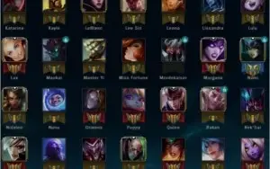 Conta Diamante IV MMR bom, 72 champions, 39 skins