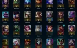 Conta Diamante IV MMR bom, 72 champions, 39 skins