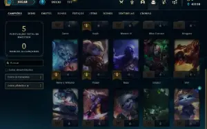 Contas Ferro 4 AFUNDADA - League of Legends LOL