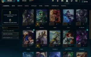 Contas Ferro 4 AFUNDADA - League of Legends LOL