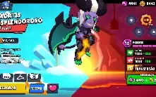 Conta brawl stars com passe Plus 370 gemas skin lendária