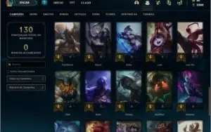 Conta DIAMANTE 1 e DIAMANTE 3, (ex mestre), 9 skins,43 champ