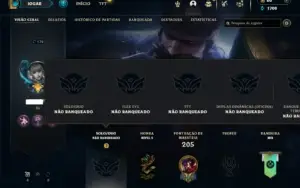 Unranked com 65 Champs e 29 Skins ( MID / JG )