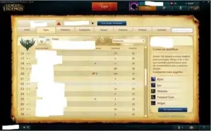 Conta Prata V 48 Champions 4290 RP em skins